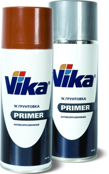 VIKA / Грунт аэрозольный PRIMER серый 520мл(6шт)