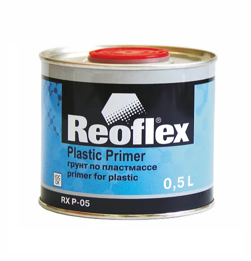REOFLEX / Грунт 1К по пластмассе прозрачный 0,5л (6)