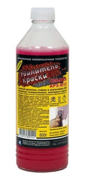 АЛТ / Удалитель краски APS-M10 (бутылка 0,5 л) (12)
